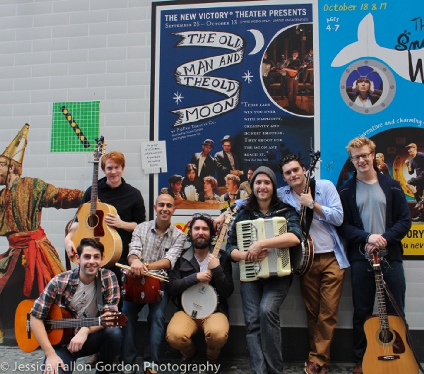 Photo Coverage: Pigpen Theatre Company Performs for the Crowds of 42nd Street Photo Coverage: Pigpen Theatre Company Performs for the Crowds of 42nd Street Image