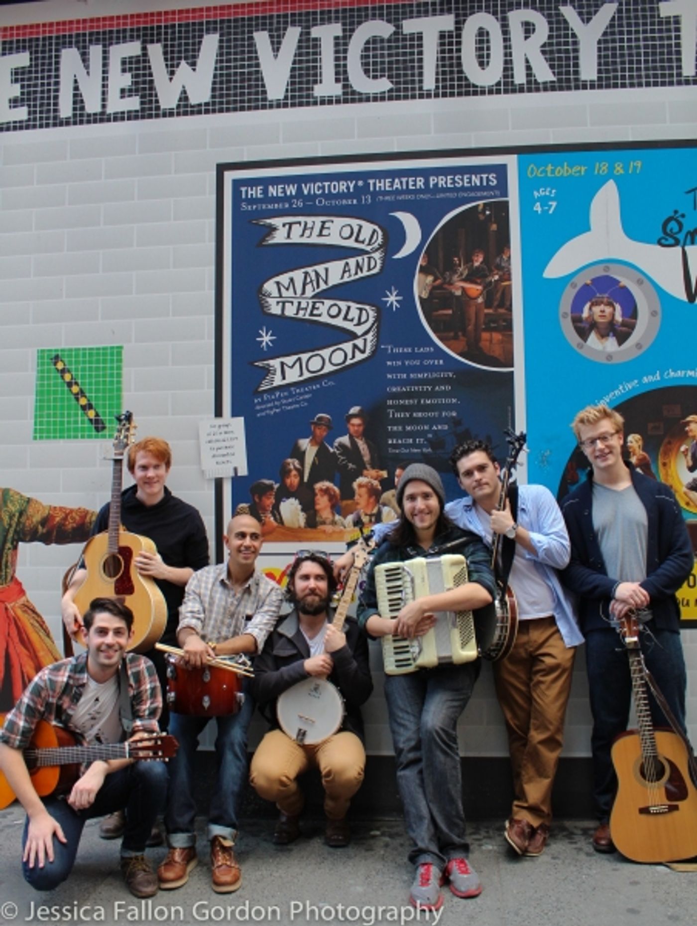 Photo Coverage: Pigpen Theatre Company Performs for the Crowds of 42nd Street Photo Coverage: Pigpen Theatre Company Performs for the Crowds of 42nd Street Image