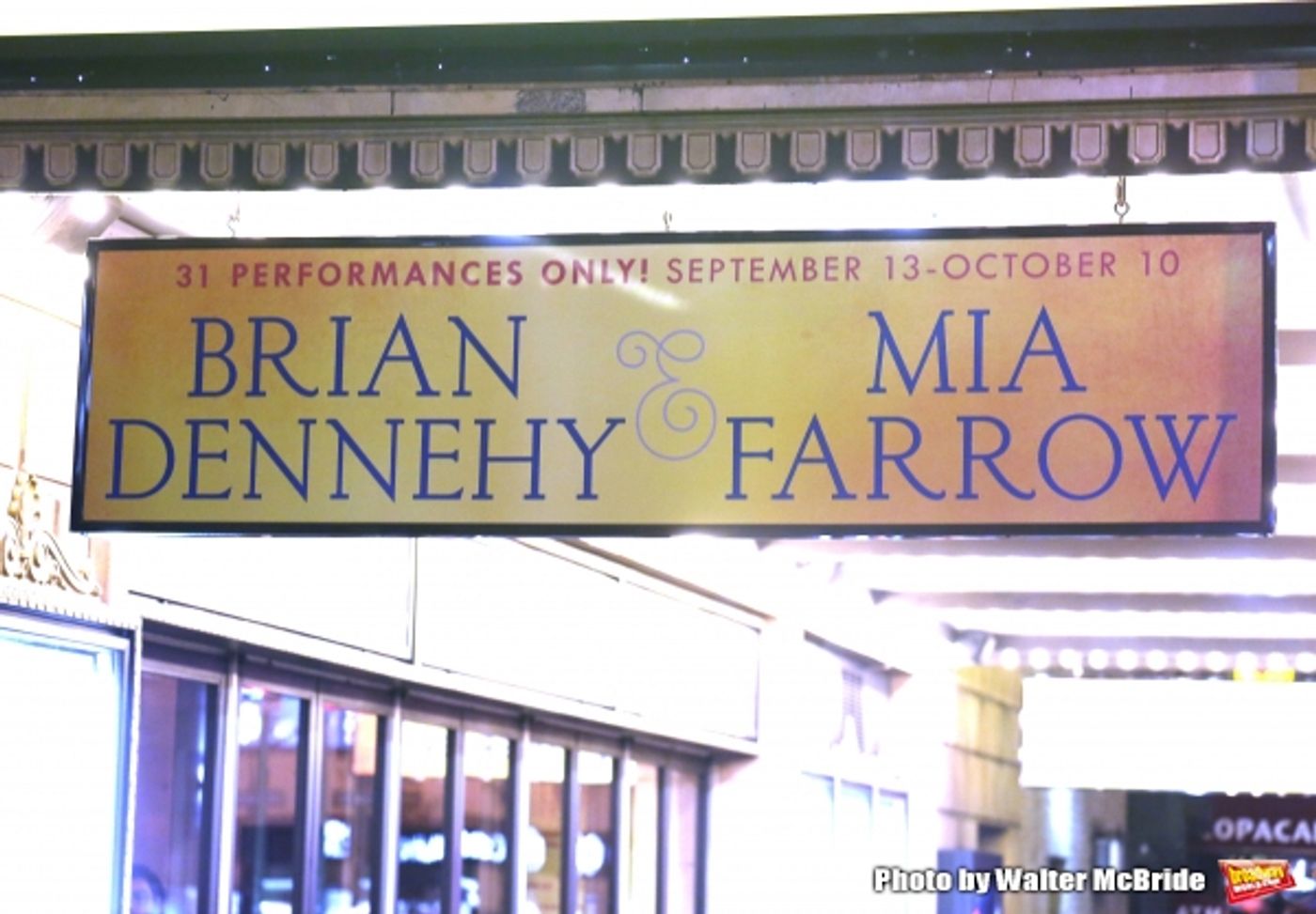 Photo Coverage: Mia Farrow and Brian Dennehy Take Opening Night Bows in LOVE LETTERS Photo Coverage: Mia Farrow and Brian Dennehy Take Opening Night Bows in LOVE LETTERS Image