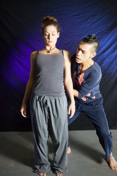 Ameila Turner nd Jonathan Itchon in STILL NOW.  Photo by Maureen Martinez. Photo