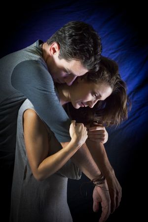 Joseph Garlock and Amelia Turner in STILL NOW.  Photo by Maureen Martinez. Photo