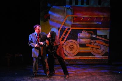 Frederick is greeted by his grandfatherÃ¢â‚¬â„¢s servant Igor when he arriv Photo