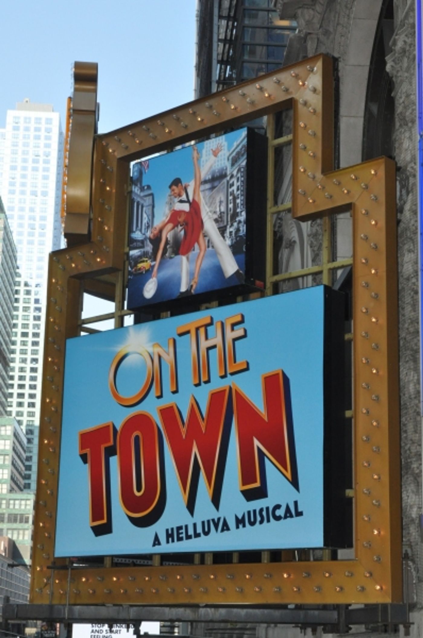 Photo Coverage: ON THE TOWN Company Cuts the Ribbon at the New Lyric Theatre!  Image