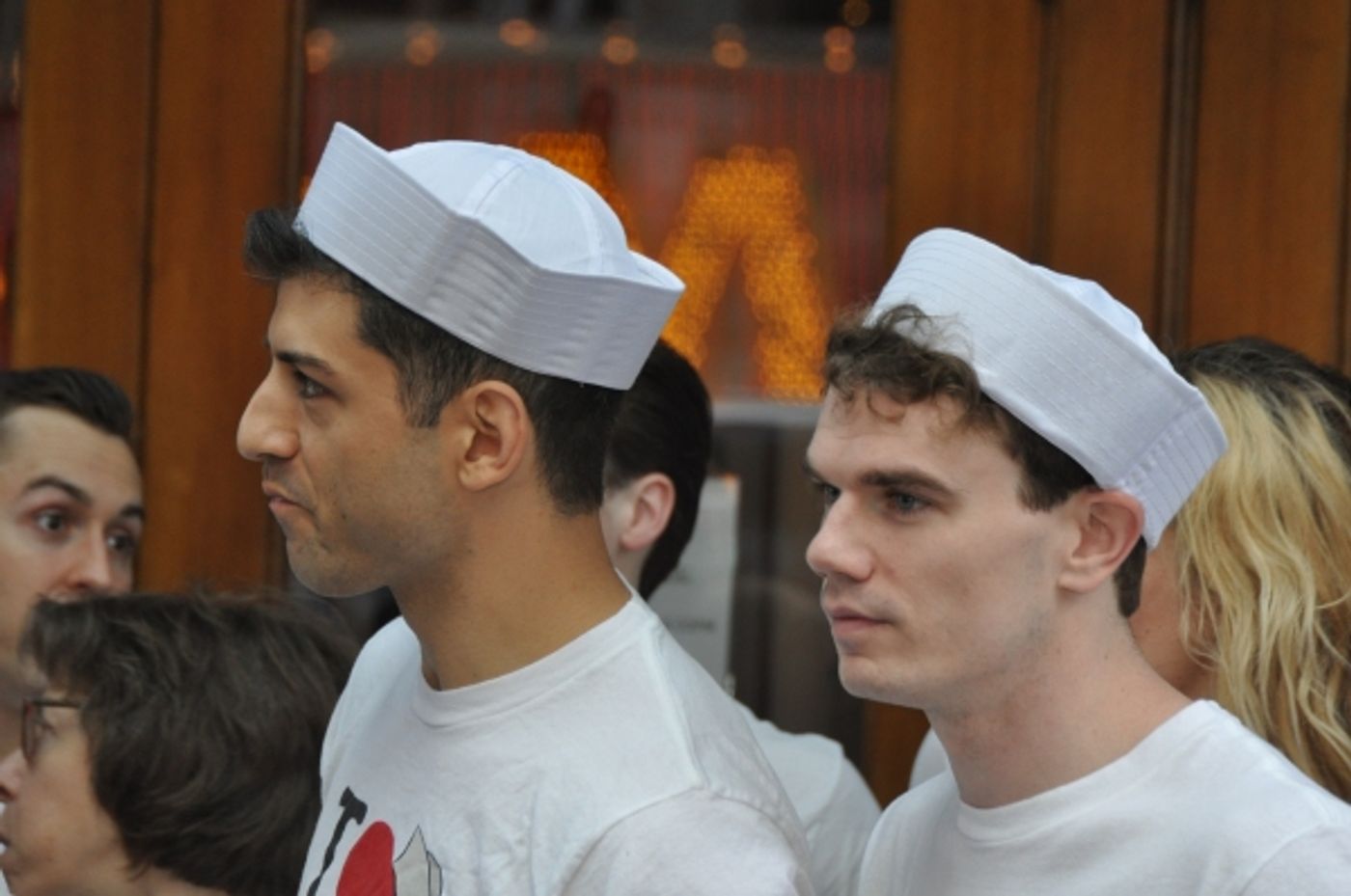 Photo Coverage: ON THE TOWN Company Cuts the Ribbon at the New Lyric Theatre!  Image