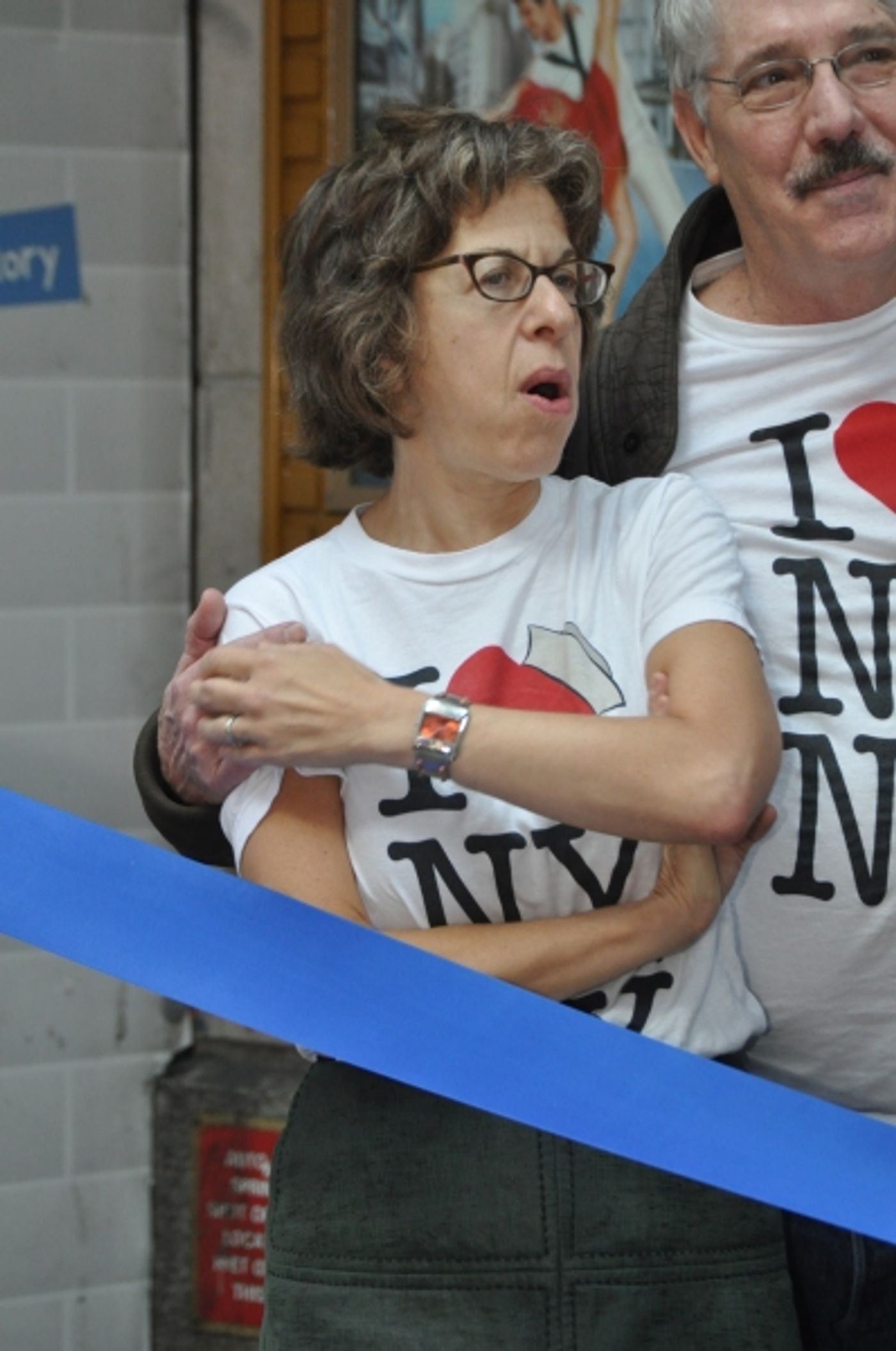 Photo Coverage: ON THE TOWN Company Cuts the Ribbon at the New Lyric Theatre!  Image