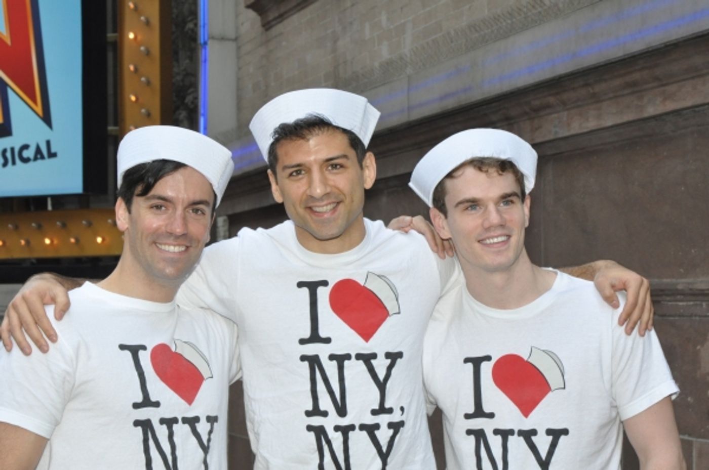 Photo Coverage: ON THE TOWN Company Cuts the Ribbon at the New Lyric Theatre!  Image