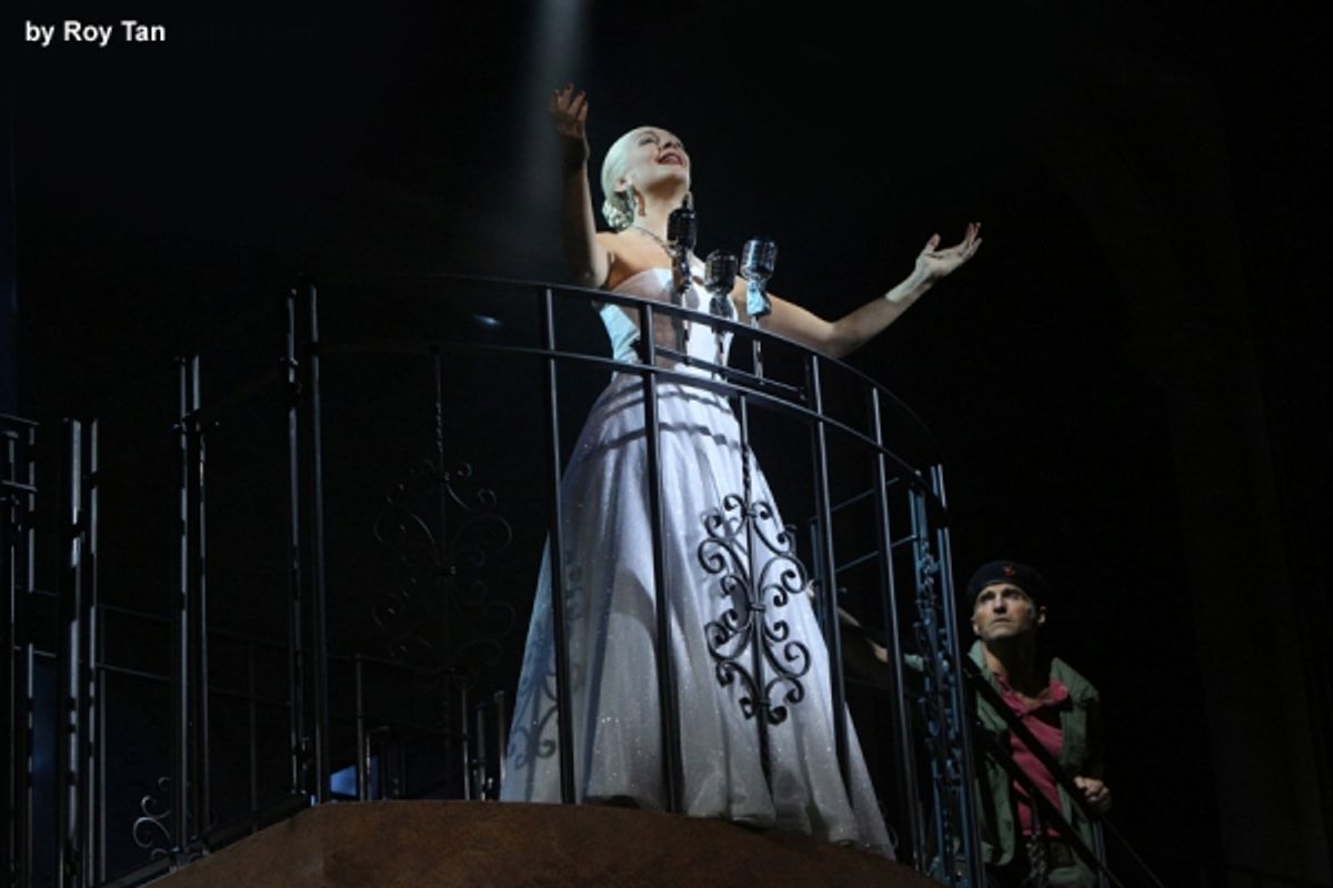 Madalena Alberto as Evita at 