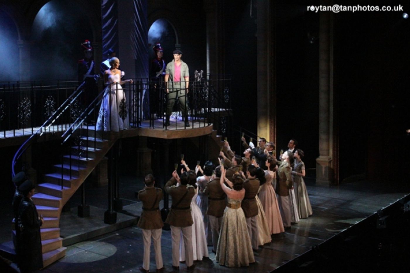 Photo Flash: First Look at Madalena Alberto, Ben Forster and Marti Pellow in EVITA in the West End  Image