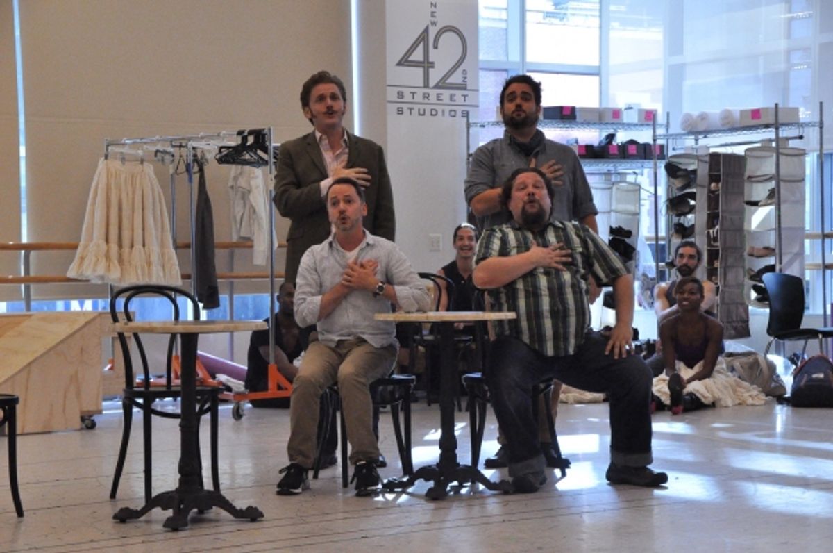 Jason Danieley, Greg Hildreth, Justin Robertson and Mark Price at 