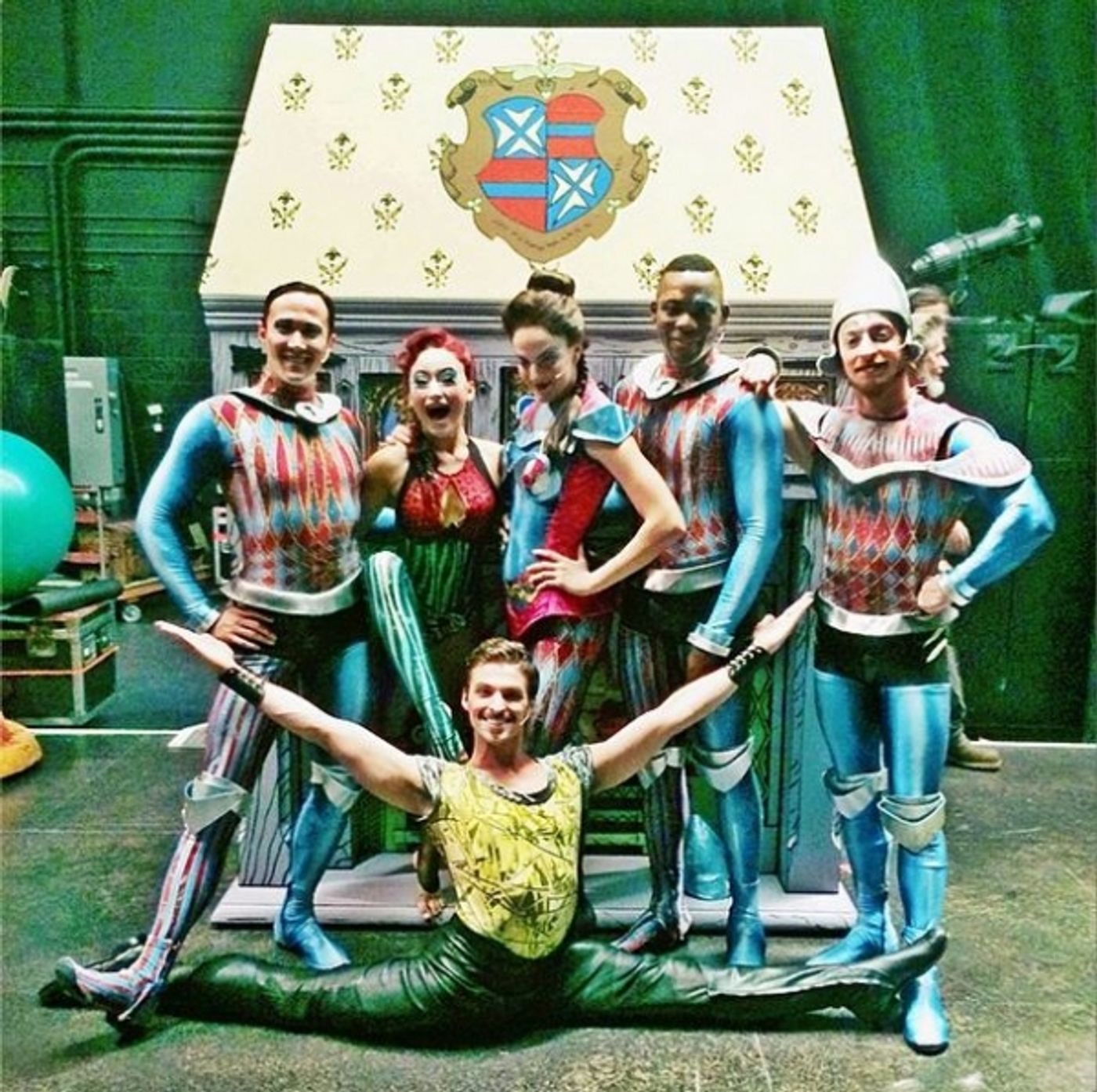 Photo Flash: Saturday Intermission Pics, September 20 - HOLIDAY INN Wishes ON THE TOWN a Happy First Preview, and More  Image