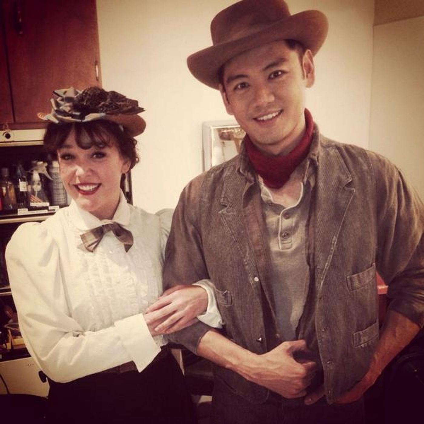 Photo Flash: Saturday Intermission Pics, September 20 - HOLIDAY INN Wishes ON THE TOWN a Happy First Preview, and More  Image