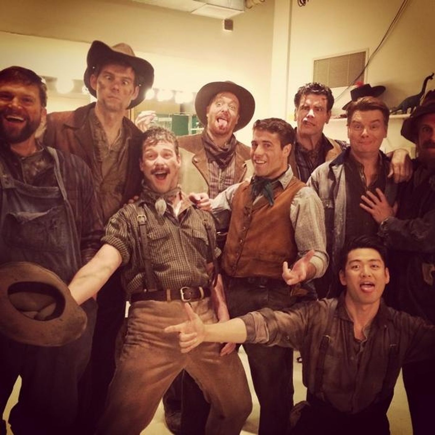 Photo Flash: Saturday Intermission Pics, September 20 - HOLIDAY INN Wishes ON THE TOWN a Happy First Preview, and More  Image