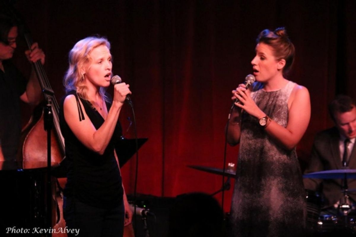 Anika Larsen, Jessie Mueller at 