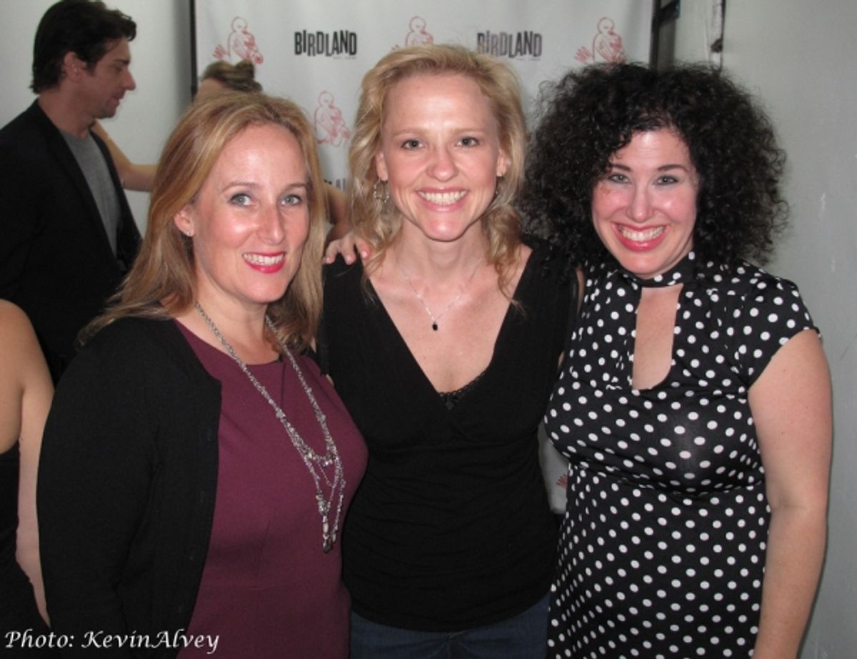 Zina Goldrich, Anika Larsen, Marcy Heisler at 