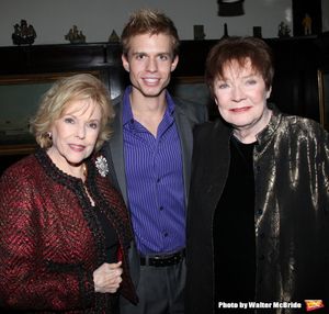 Eileen Fulton, Hunter Ryan Herdlicka, Polly Bergen.attending the Joan Rivers hosted b Photo