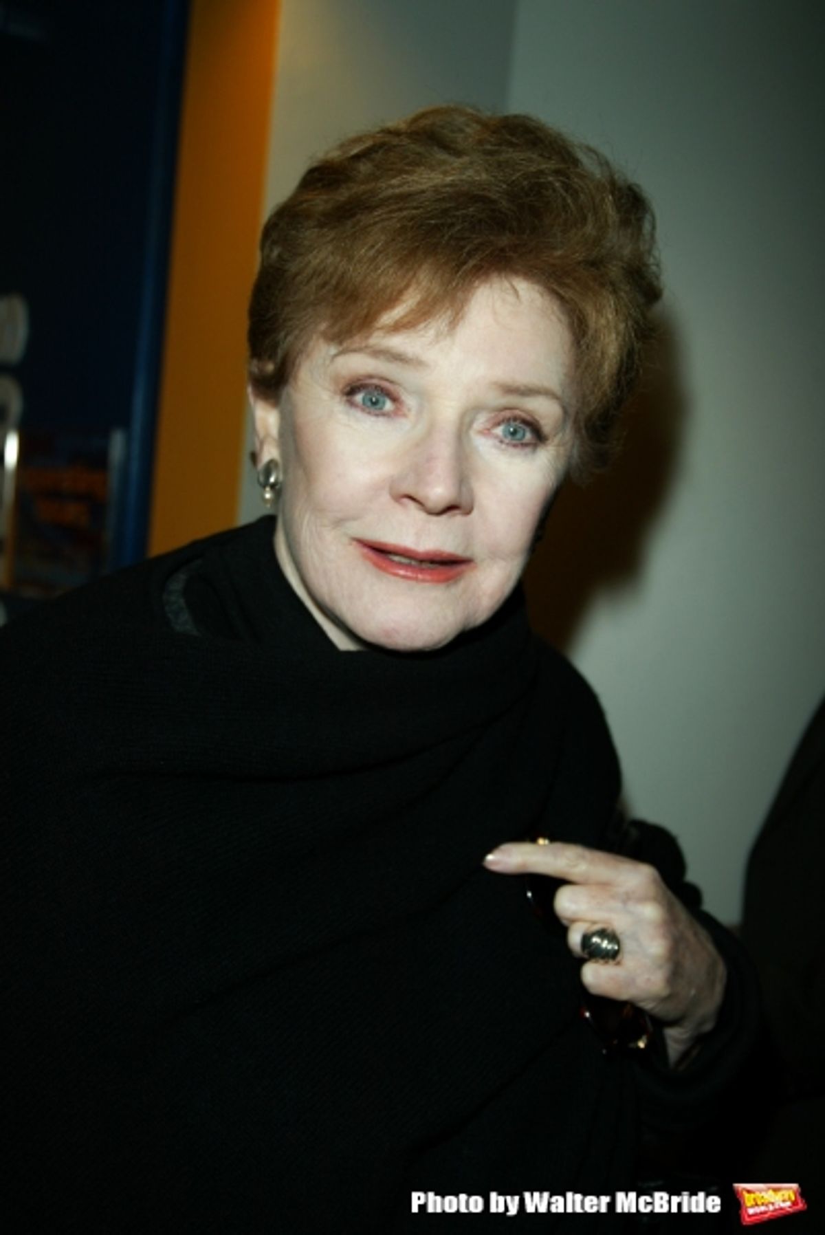 POLLY BERGEN.TEA AT FIVE Opening Night at the .Promenade Theatre, New York City..March 8, 2003. at 