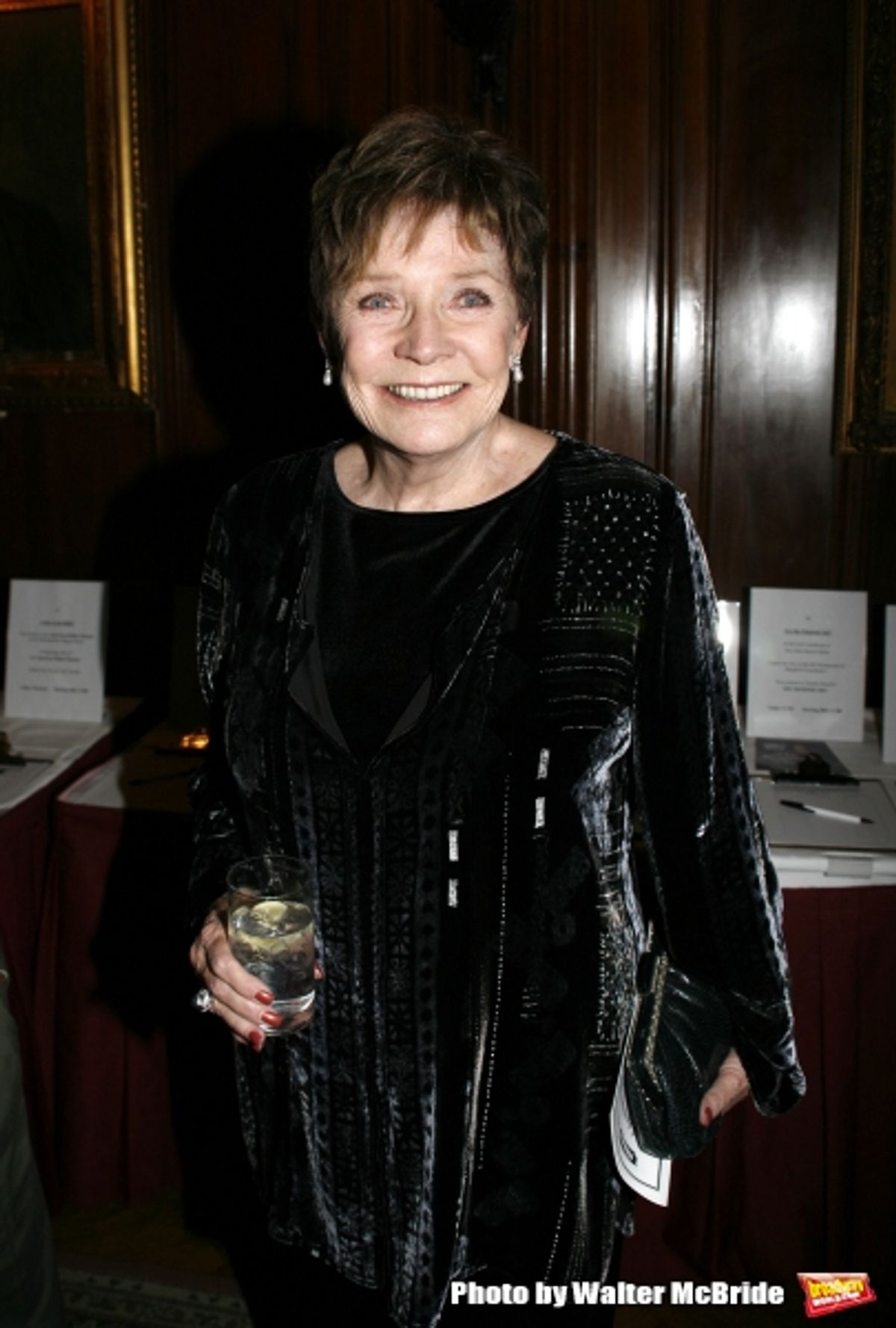 Polly Bergen.attending the Primary Stages 23rd Anniversary Gala.honoring Jack O''Brien and Daryl Roth at a Private Club in New York City..November 12, 2007. at 