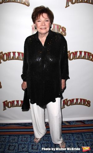 Polly Bergen.attending the Broadway Opening Night Performance of ''Follies'' at the M Photo