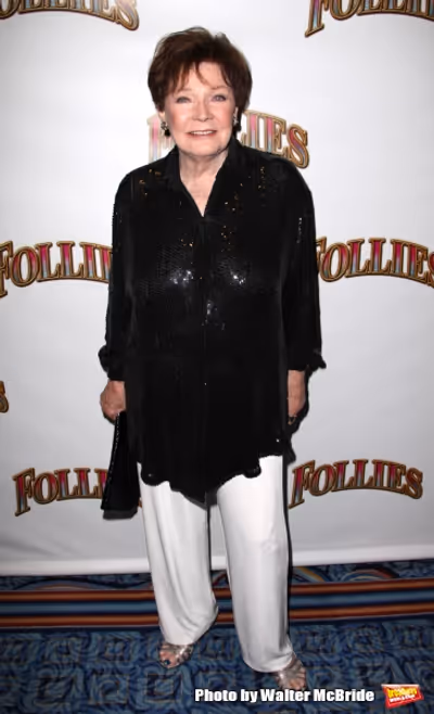 Polly Bergen.attending the Broadway Opening Night Performance of ''Follies'' at the M Photo