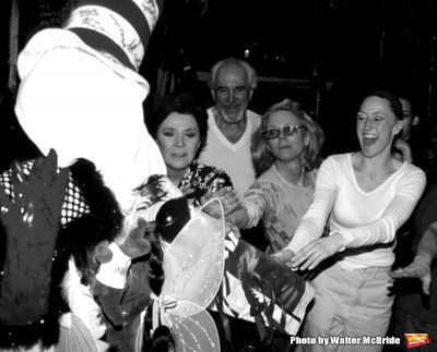 Polly Bergen, Jack Aranson and Blythe Danner during the Gypsy Robe Ceremony honoring  Photo