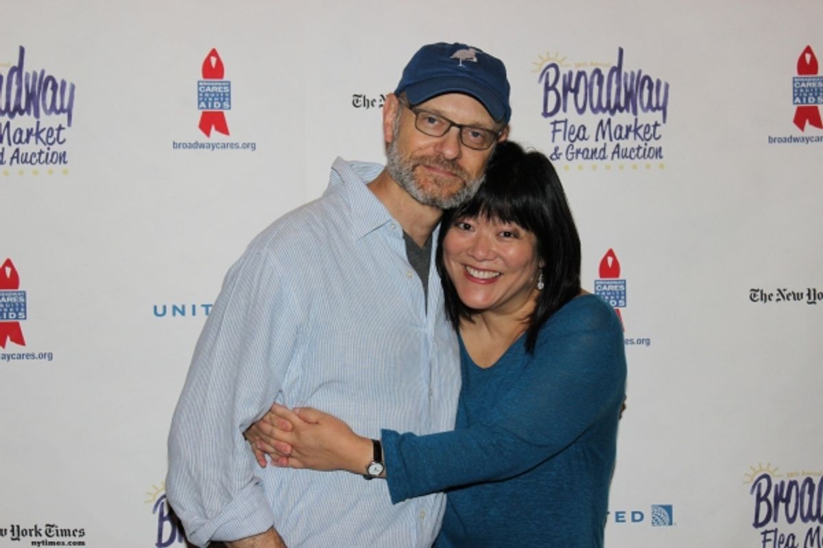 David Hyde Pierce and Ann Harada at 