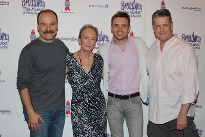 Danny Burstein, Kathleen Chalfant, James Snyder and Jonathan Hammond Photo