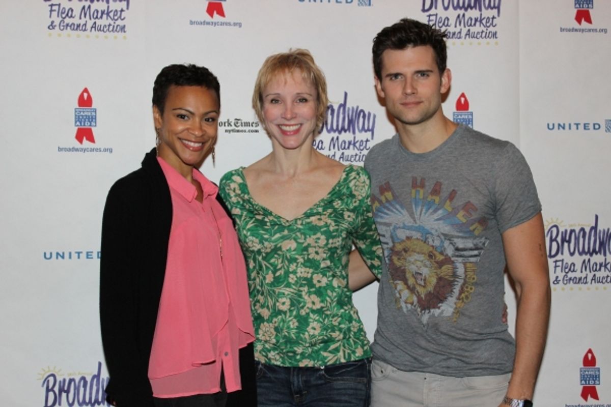 Carly Hughes, Charlotte d' Amboise and Kyle Dean Massey at 