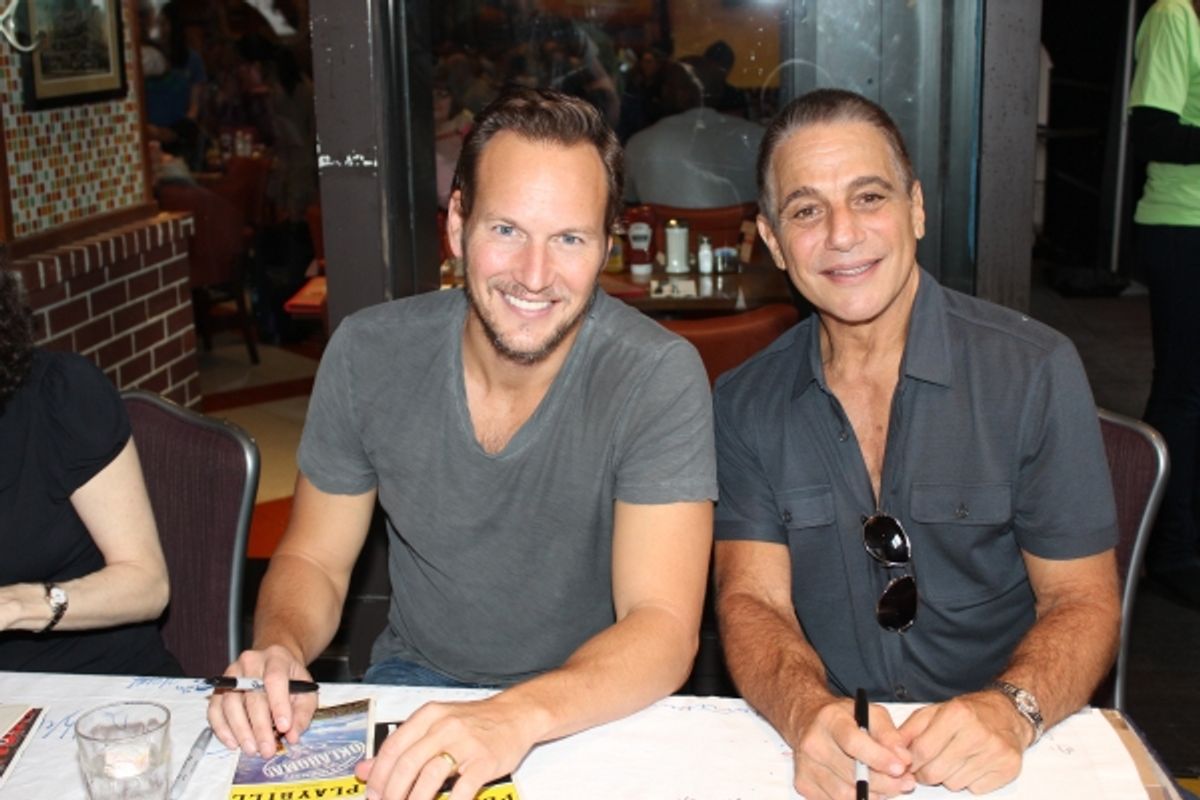 Patrick Wilson and Tony Danza at 