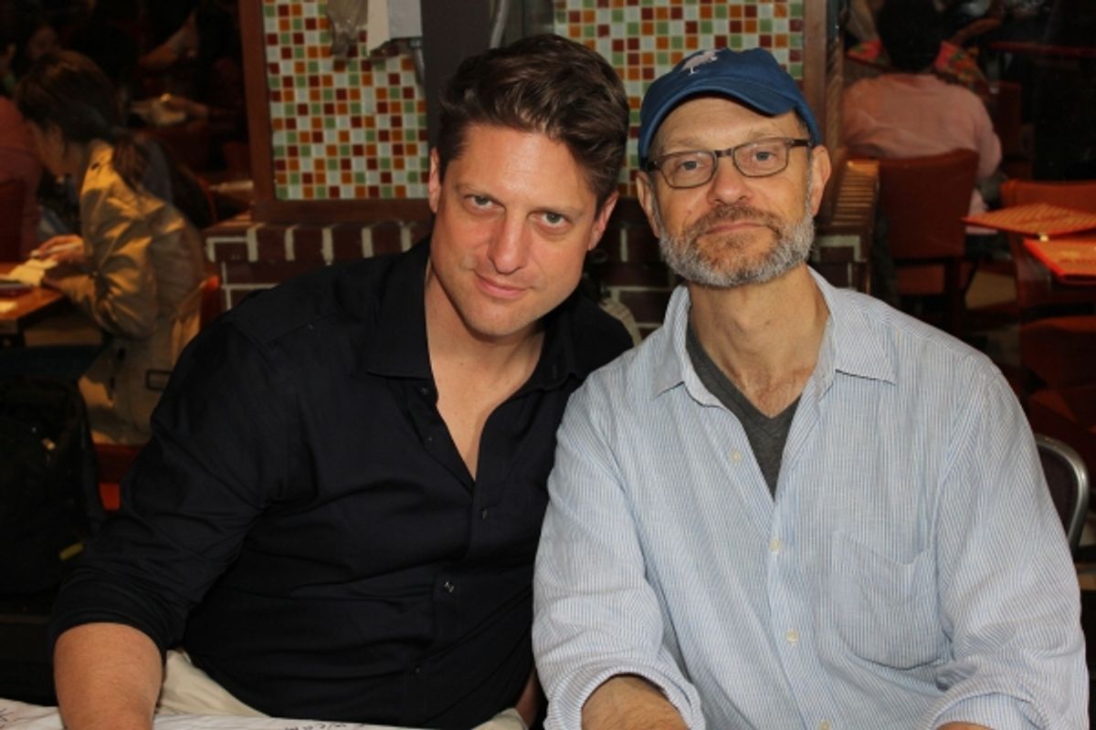 Christopher Sieber and David Hyde Pierce at 