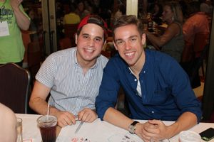 Ben Platt and Nic Rouleau @ BroadwayWorld Ben Platt and Nic Rouleau Photo