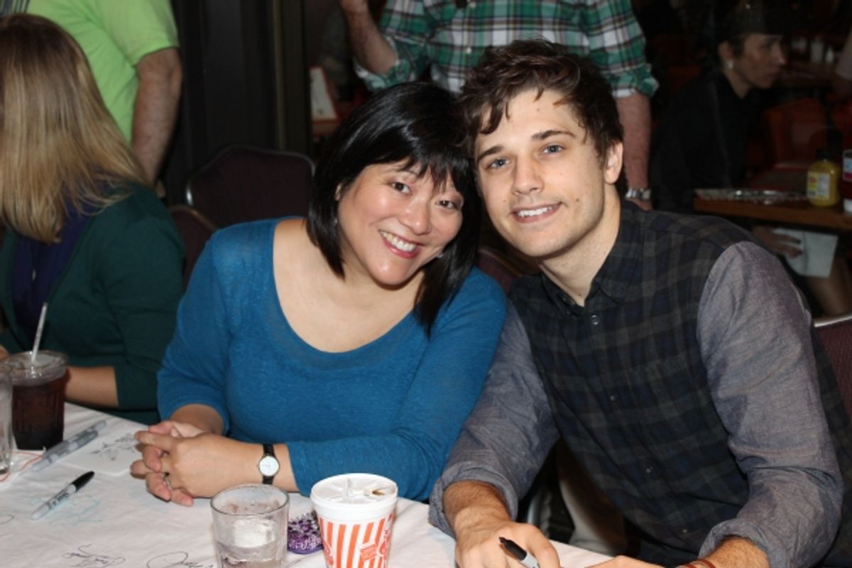 Ann Harada and Andy Mientus at 