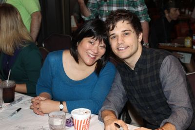 Ann Harada and Andy Mientus Photo
