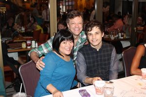 Ann Harada, Jim Caruso and Andy Mientus @ BroadwayWorld Ann Harada, Jim Caruso and Andy Mientus Photo