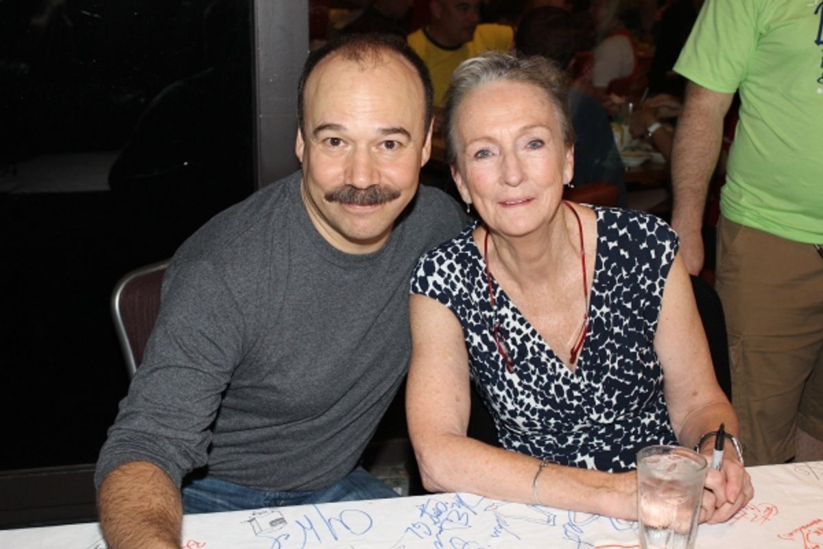 Danny Burstein and Kathleen Chalfant at 