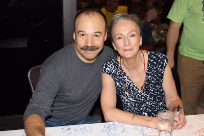Danny Burstein and Kathleen Chalfant Photo