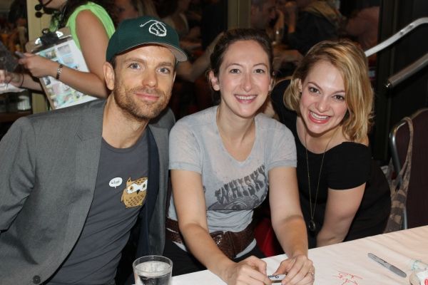 Paul Nolan, Jessie Fisher and Jenni Barber Photo