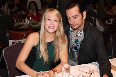 Carrie St. Louis and Constantine Maroulis Photo