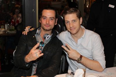 Constantine Maroulis and Andy Kelso Photo