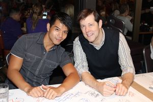 Telly Leung and John Bolton @ BroadwayWorld Telly Leung and John Bolton Photo