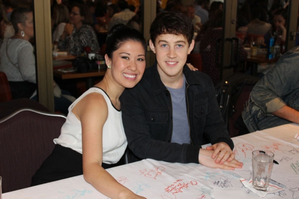 Ruthie Ann Miles and Alex Sharp at 