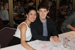 Ruthie Ann Miles and Alex Sharp @ BroadwayWorld Ruthie Ann Miles and Alex Sharp Photo
