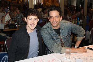 Alex Sharp and Nick Cordero @ BroadwayWorld Alex Sharp and Nick Cordero Photo