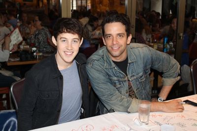Alex Sharp and Nick Cordero Photo