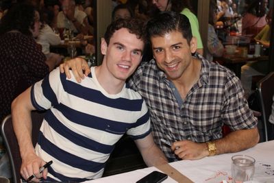 Jay Armstrong Johnson and Tony Yazbeck Photo