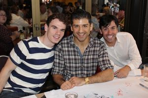 Jay Armstrong Johnson, Tony Yazbeck and Clyde Alves @ BroadwayWorld Jay Armstrong Johnson, Tony Yazbeck and Clyde Alves Photo