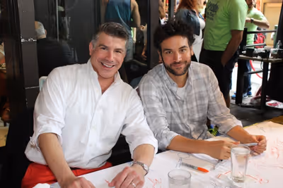 Bryan Batt and Josh Radnor Photo