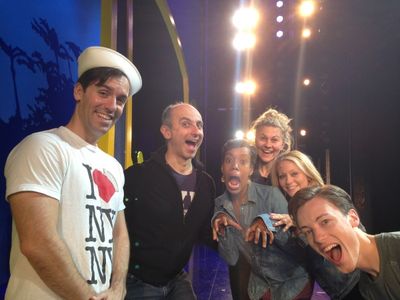 Clyde Alves, Stephen DeRosa, Tanya Birl, Eloise Kropp, Angela Brydon, and Cory Lingne Photo