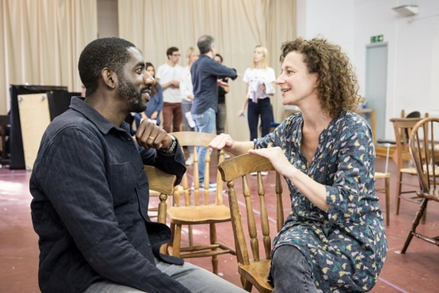 Photo Coverage: OUR TOWN In Rehearsal! Photo Coverage: OUR TOWN In Rehearsal! Image