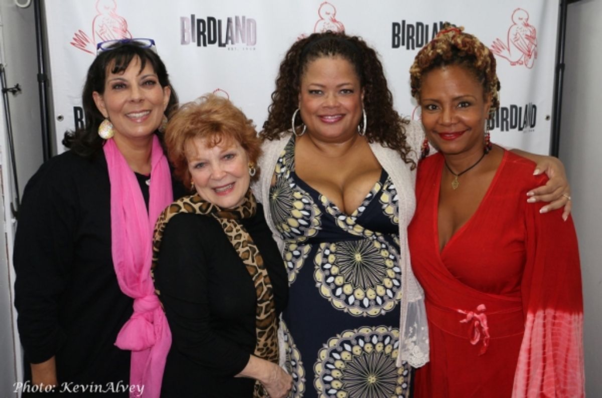 Christine Pedi, Anita Gillette, Natalie Douglas, Tonya Pinkins at 