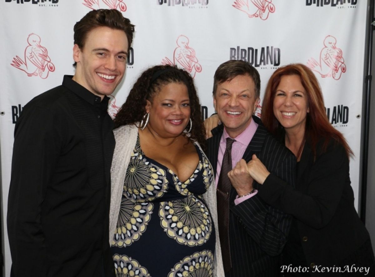 Erich Bergen, Natalie Douglas, Jim Caruso, Victoria Shaw at 